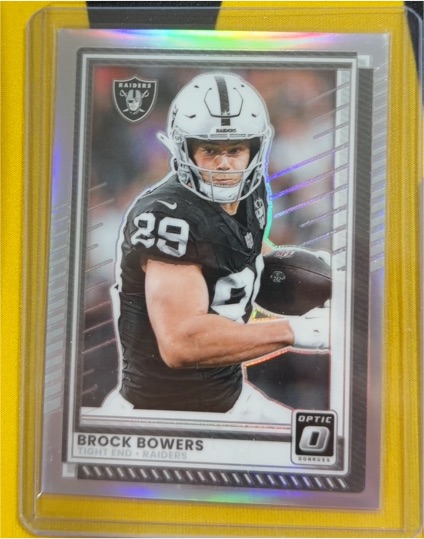 2025 Panini Donruss Optic #3 Brock Bowers — front