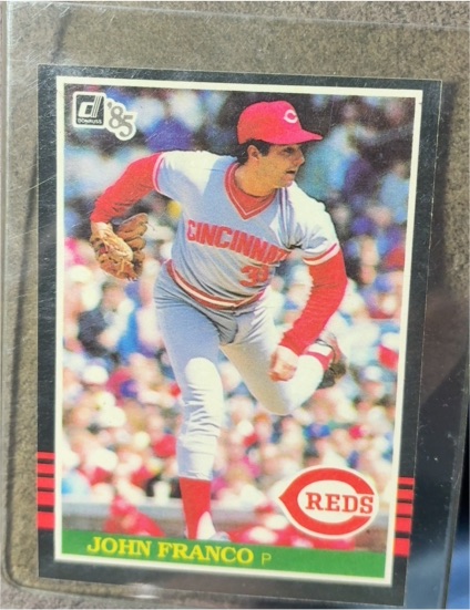 1985 Donruss #164 John Franco — front