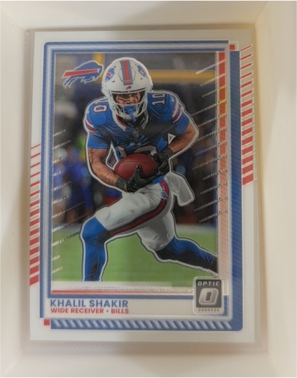2025 Panini Donruss Optic #44 Khalil Shakir — front