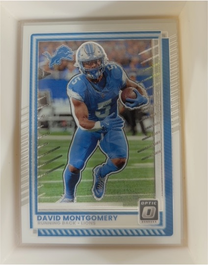 2025 Panini Donruss Optic #117 David Montgomery — front