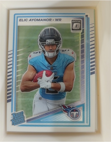 2025 Donruss Optic #235 Elic Ayomanor — front