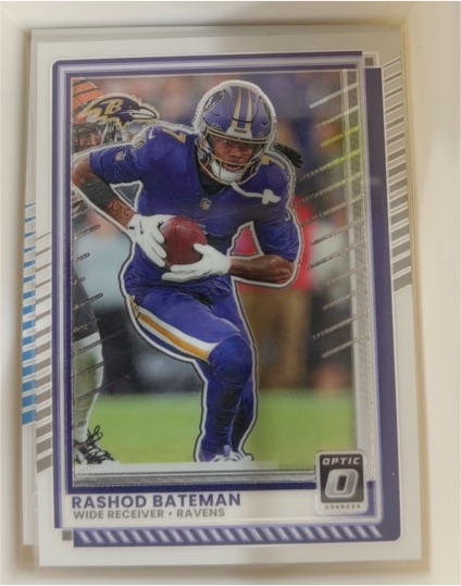 2025 Donruss Optic #20 Rashod Bateman — front