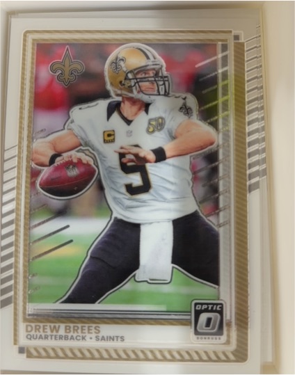 2025 Panini Donruss Optic #190 Drew Brees — front