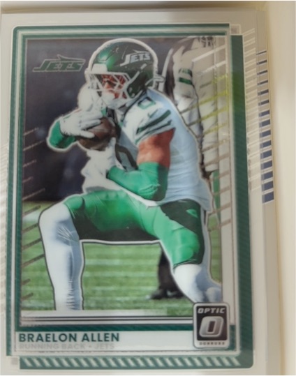 2025 Panini Donruss Optic #175 Braelon Allen — front