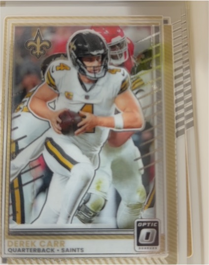 2025 Panini Donruss Optic #53 Derek Carr — front