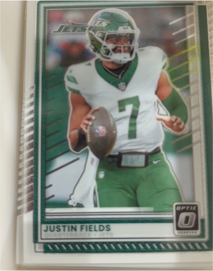 2025 Panini Donruss Optic #167 Justin Fields — front