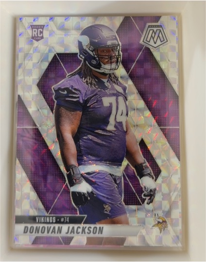 2025 Panini Mosaic #388 Donovan Jackson — front