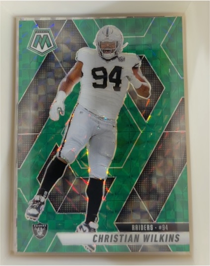2025 Panini Mosaic #170 Christian Wilkins — front