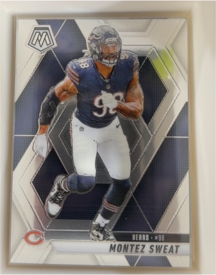 2025 Panini Mosaic #75 Montez Sweat Chicago Bears — front