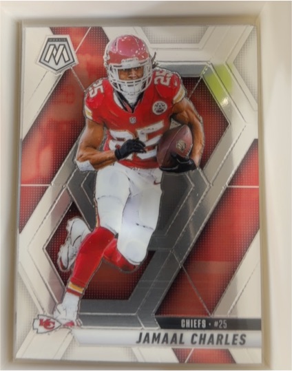 2025 Panini Mosaic #25 Jamaal Charles — front