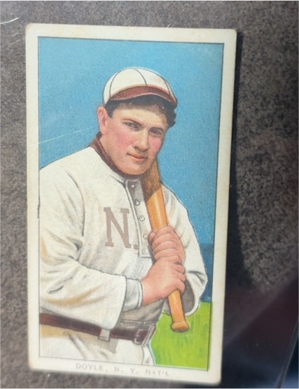 1909 T206 #151 Larry Doyle — front