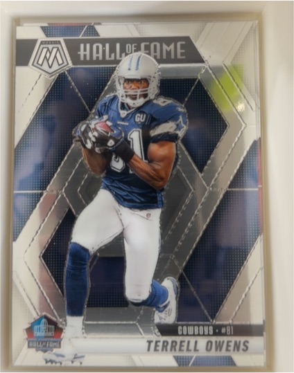 2025 Panini Mosaic Hall of Fame #297 Terrell Owens — front