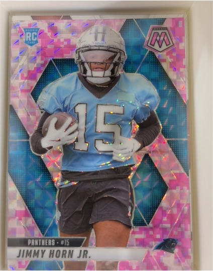 2025 Panini Mosaic #339 Jimmy Horn Jr. — front