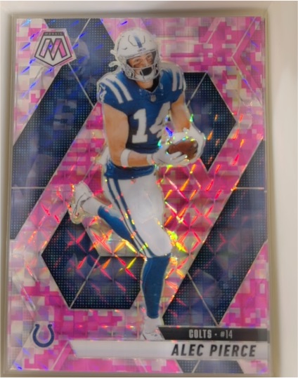 2022 Panini Mosaic #329 Alec Pierce — front