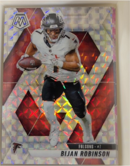 2025 Panini Mosaic #166 Bijan Robinson — front