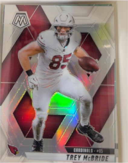 2025 Panini Mosaic #176 Trey McBride — front