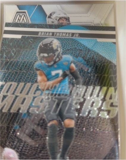 2025 Panini Mosaic #8 Brian Thomas Jr. Touchdown Masters — front