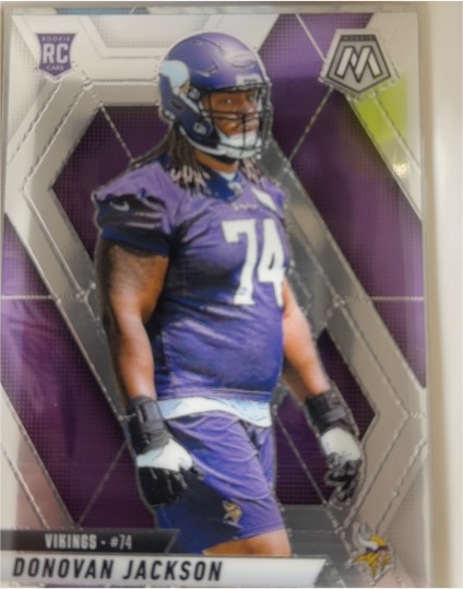 2025 Panini Mosaic #388 Donovan Jackson — front