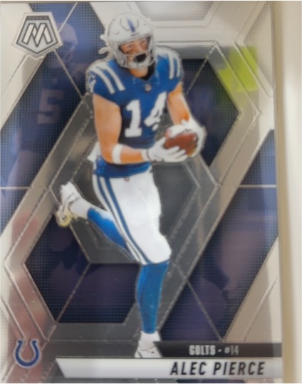 2025 Panini Mosaic #76 Alec Pierce — front
