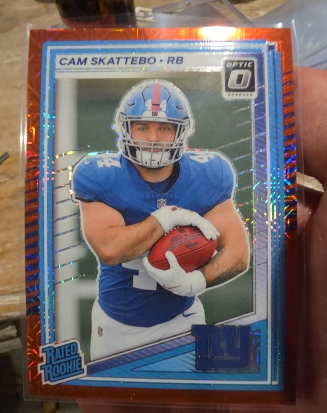 2025 Donruss Optic #228 Cam Skattebo — front