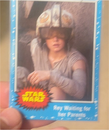 2019 Topps Star Wars Journey to the Rise of Skywalker #34 Rey Waiting for Her Parents — front