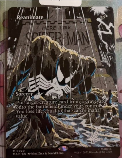 2025 Magic The Gathering Marvel Universe #0020 Reanimate — front
