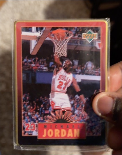 1996 Upper Deck Metal #4 Michael Jordan — front