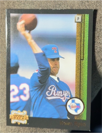 1993 Upper Deck #A5 Nolan Ryan 5th Anniversary — front