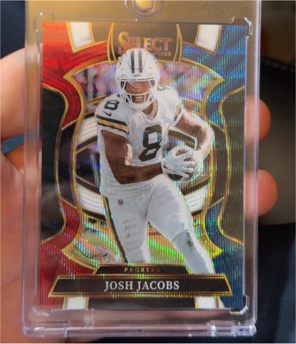 2025 Panini Select #67 Josh Jacobs — front