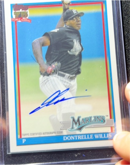 2026 Topps Series 1 1991 #91A-DON Dontrelle Willis — front