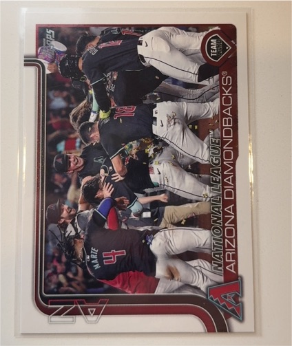 2025 Topps Series 2 #466 Arizona Diamondbacks — front