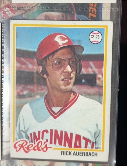 1978 Topps #646 Rick Auerbach Cincinnati Reds — front