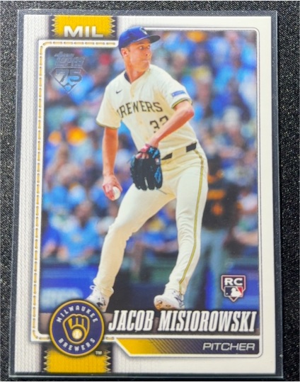 2026 Topps Series 1 #10 Jacob Misiorowski — front