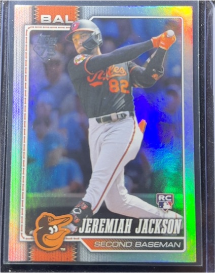 2026 Topps Series 1 #277 Jeremiah Jackson — front