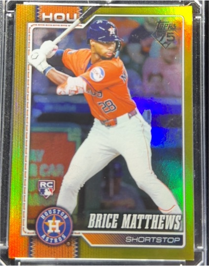 2026 Topps Series 1 #132 Brice Matthews — front