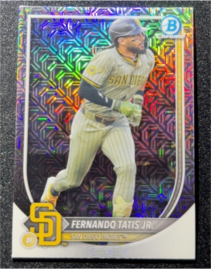 2025 Bowman Chrome #8 Fernando Tatís Jr. — front