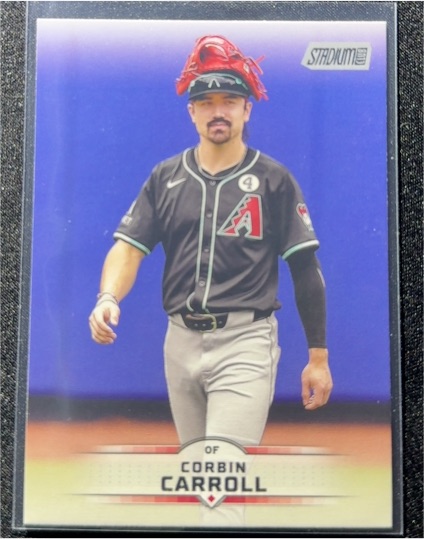 2025 Topps Stadium Club #83 Corbin Carroll — front