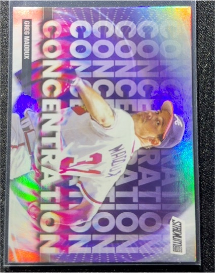 2025 Topps Stadium Club #C-3 Greg Maddux Concentration Insert — front