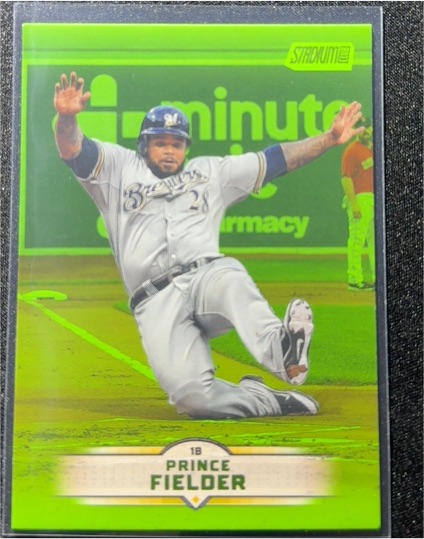 2025 Topps Stadium Club #161 Prince Fielder — front