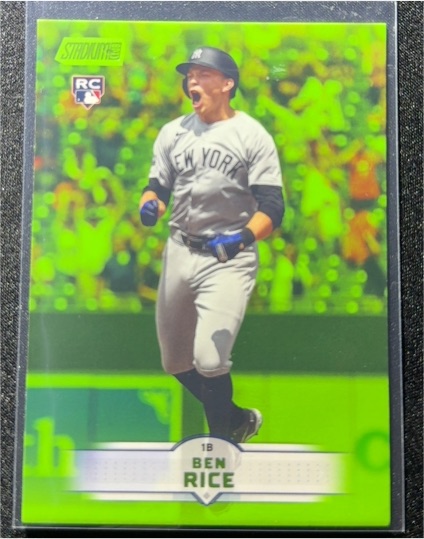 2025 Topps Stadium Club #196 Ben Rice — front
