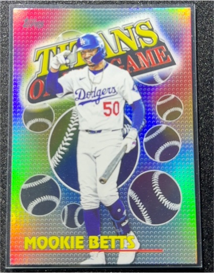 2026 Topps #TOG-8 Mookie Betts Titans of the Game — front