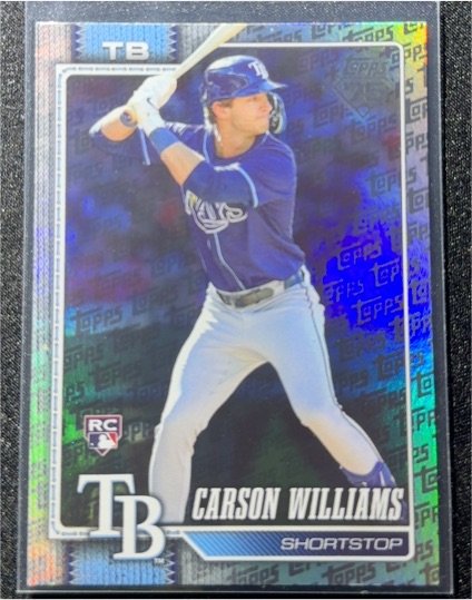 2026 Topps Series 1 #25 Carson Williams — front