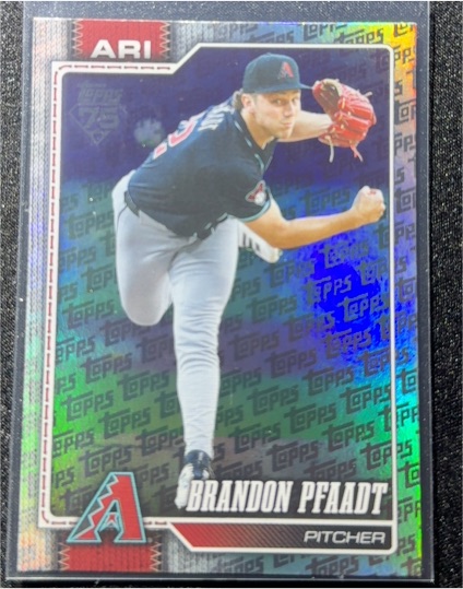 2026 Topps Series 1 #45 Brandon Pfaadt — front