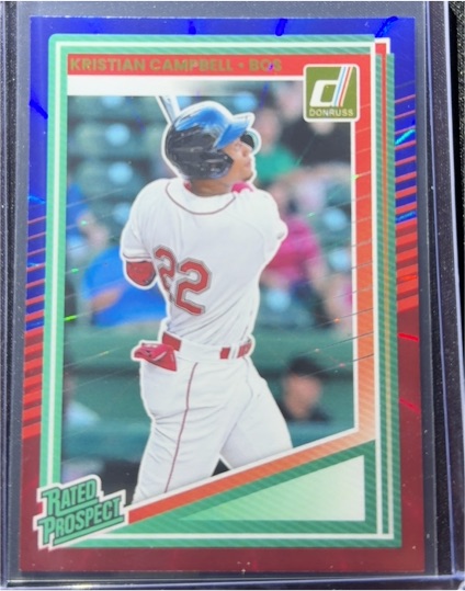 2025 Panini Donruss #151 Kristian Campbell — front