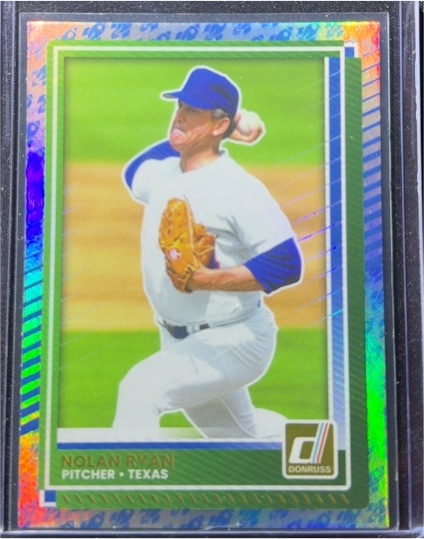 2025 Donruss #44 Nolan Ryan Texas Rangers — front