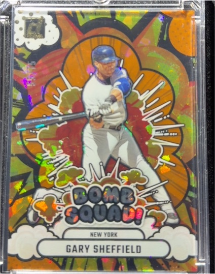2025 Panini Donruss #10 Gary Sheffield Bomb Squad — front
