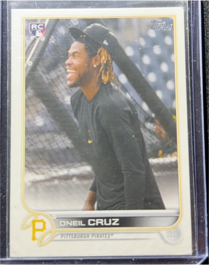 2022 Topps #537 Oneil Cruz Rookie Card — front