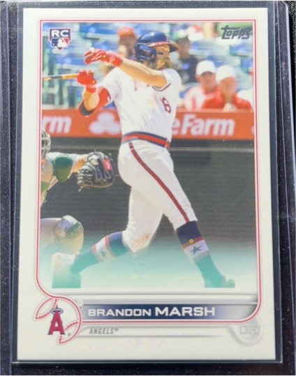 2022 Topps #243 Brandon Marsh — front