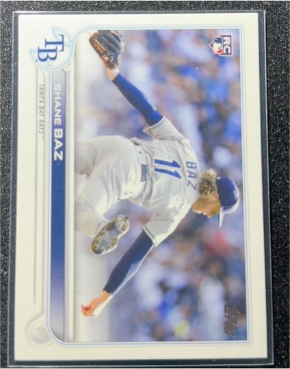 2022 Topps #421 Shane Baz — front