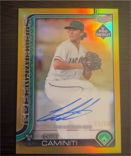 2025 Topps Pro Debut Chrome #PDC-16 Cam Caminiti — front